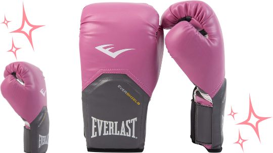 guantes de boxeo rosas everlast